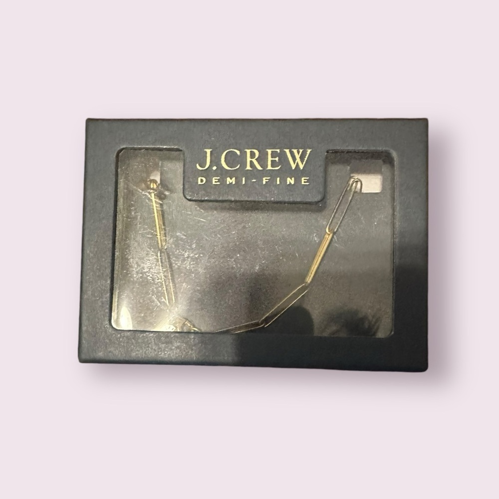 J-crew - paper clip necklace